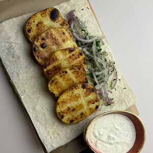 Картошка по-деревенски на мангале 