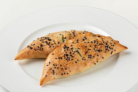 Панцеротти с зеленью