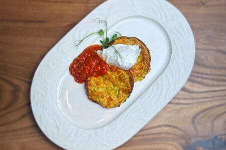 Оладьи из цукини