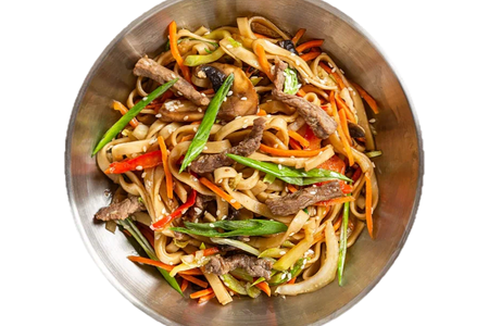 Вок с курицей