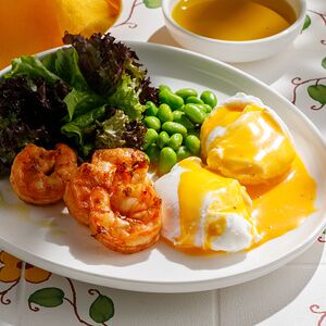 Сет с креветками