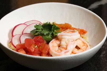 Боул с креветкой 