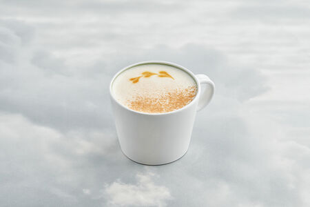 Кофе Раф яблоко-корица