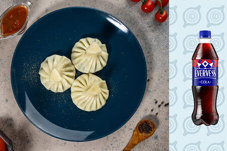 Хинкали и Эвервесс Кола