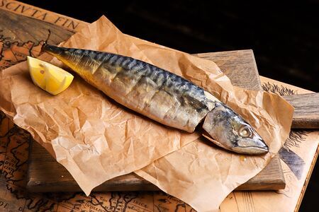 Копченая скумбрия 