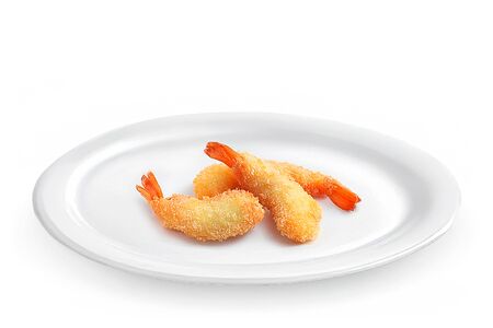 Хрустящие креветки темпура