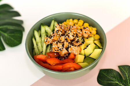 Поке Курочка терияки Mini