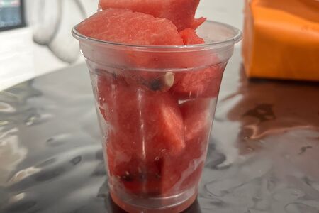 Арбуз в стакане 