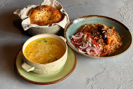 Обед Узбекский