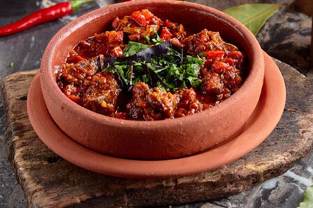 Чашушули с говядиной