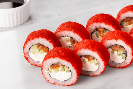 Калифорния с лососем