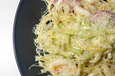 Тальятелле с креветкой