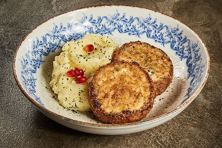 Котлеты из лосося и трески