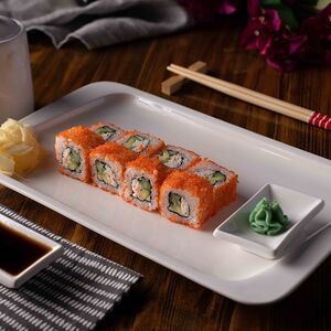 Калифорния с крабом