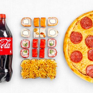 Сет киото (24 ролла и Пепперони и Кола)