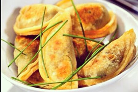 Китайские пельмени Фрай с морепродуктами 