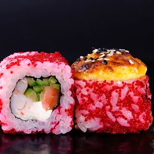 Запеченная Калифорния лосось