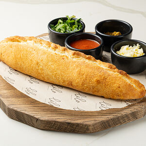 Хрустящая лодочка с люля-кебабом из ягненка