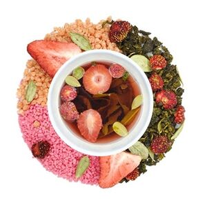 Чай Китайский улун с земляникой для самостоятельного заваривания