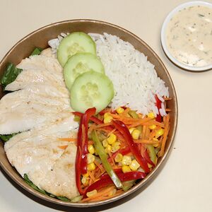 Հավի սթեյք բոուլ Ֆուդ & Մուդ