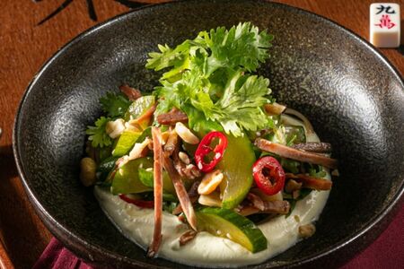 Салат с говядиной