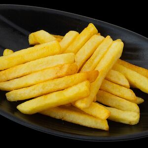 Картофель фри и кетчуп