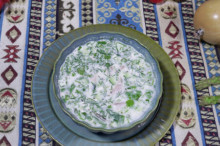 Окрошка на мацони