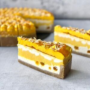 Чизкейк Манго-маракуйя