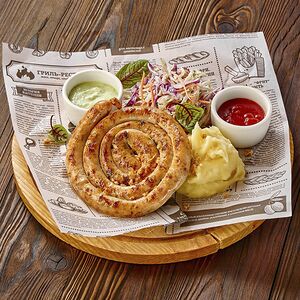 Куриная колбаса Улитка