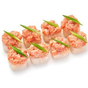 Суши кейк с лососем 