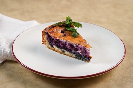 Черничный пирог