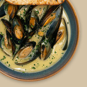 Соте из мидий