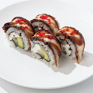 Ролл Унаги опалённый (1/2 порции)