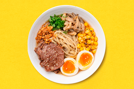 Рамён с говядиной