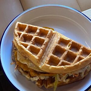 Вафля картофельная с рваниной