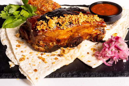 Стейк из свиной шеи