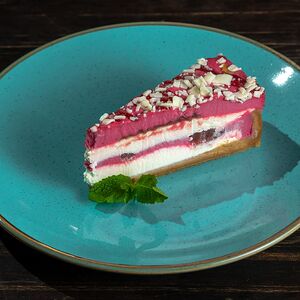 Чизкейк малиновый взрыв