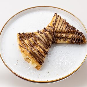 Блины с Нутеллой и бананом