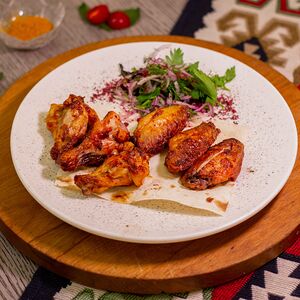 Шашлык из куриных крыльев
