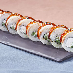 Ролл Филадельфия с соусом унаги