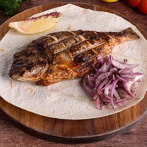 Дорадо на углях