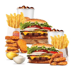 Комбо с Воппер с сыром на двоих