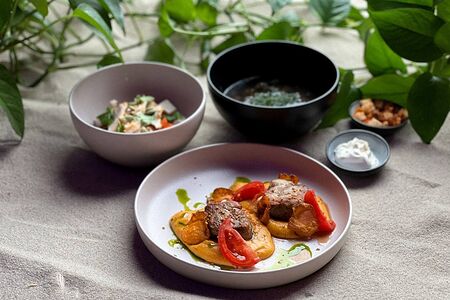 Сет №26 салат, суп, горячее