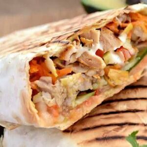 Шаурма куриная с халапеньо