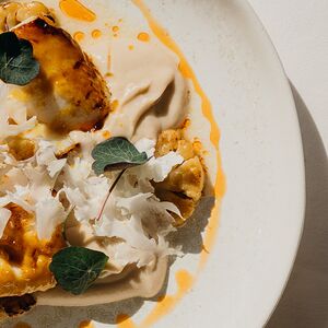 Палтус с цветной капустой