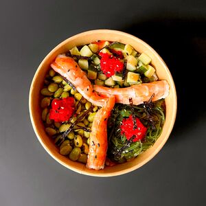 Поке с креветкой