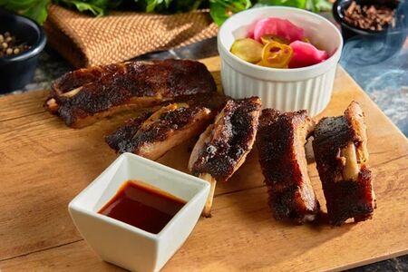 Копченые свиные ребра