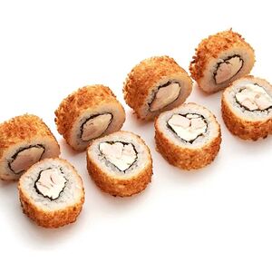 Жареный с курицей