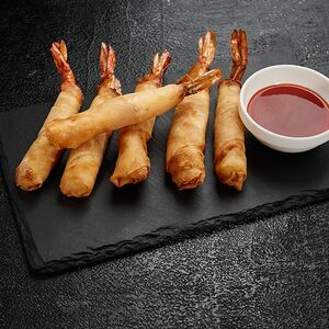 Մանրածովախեցգետնով ռոլլ