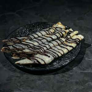 Блинчики с шоколадной пастой